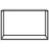 VidaXL Table console Transparent 120x35x75 cm Verre trempé