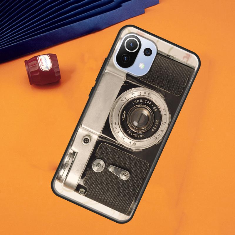 

Retro Camera Vintage Case For POCO F5 X3 X5 Pro F3 F4 X4 GT M5s C40 Cover For Xiaomi 13 11T 12T Pro 12 Lite 12X POCO X3 NFC