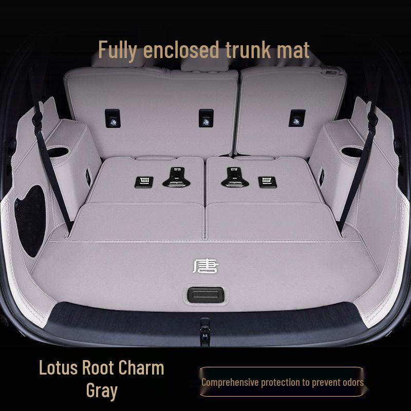 Eco-Friendly Trunk Mat for BYD Tang DM/EV/DM-i/Glory Edition - Bumper Upgrade