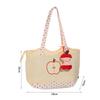 Message Bag Fruits Shoulder Bag Solid Color Nylon Tote Bag Fashion Funny Handbag  Travel