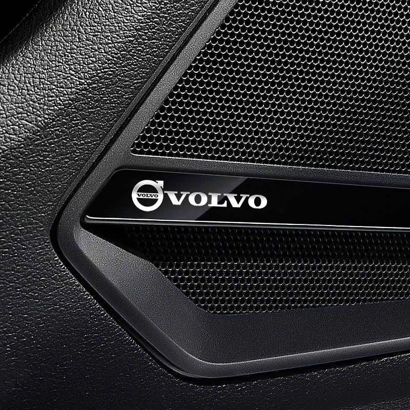 5Pcs Aluminium Metal Car Styling Badge Stickers For Volvo Polestar AWD V50 S60 XC60 S40 XC40 XC90 V60 S80 S90 V90 V70 T6 V40 S70