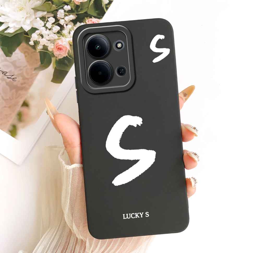 For Xiaomi Redmi 15C 5G Case Cover Lucky Letters Phone Case For Xiaomi Redmi 15C 15 C Redmi15C Redmi15 4G 5G Soft Fundas
