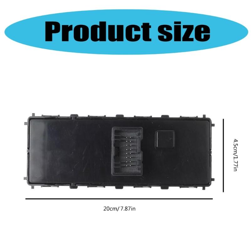 Auto Car Driver Side Front Left Power Window Glass Lift Elevator Raising Switch Button Mechanism Suitable for 68381732AA