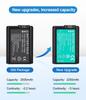 2Pcs 2000mAh NP-FW50 NP FW50 Camera Battery + USB LCD Dual Charger for Sony Alpha A6500 A6300 A7 7R a7R a7R II a7II NEX-3 NEX-3N