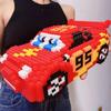 1025 Piece Lightning Car Building Blocks Set - Perfect for Office Decoration, Living Room Display, Holiday Gifts, School Rewards