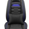 Excavator Seat Cover Accessories Protector Breathable PU Leather Wear Resistant Decorative Easy to