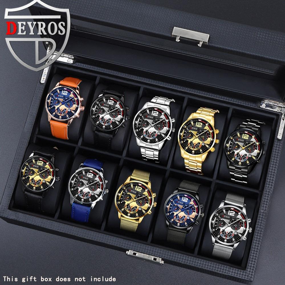 10-Piece Set Men S Watch Fashion Business Men S Watch watch × 10