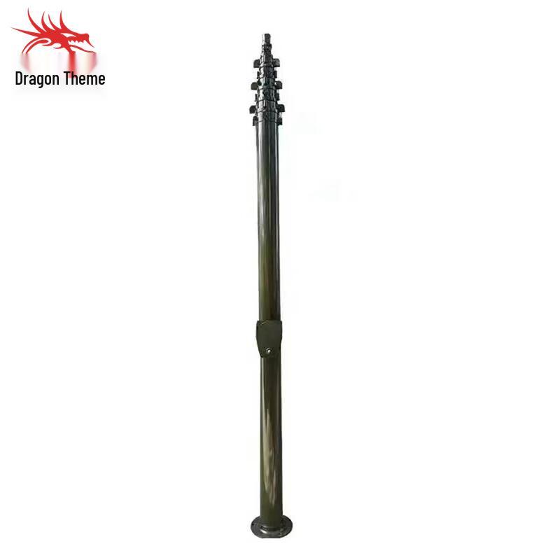 Fast-Assembly Manual Lifting Lightning Rod for Outdoor Communication