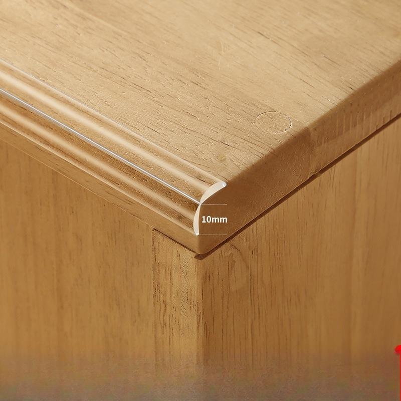 

1PC Table Edge Guard Furniture Corner Protector Strip Self Adhesive Transparent Kids Collision Proof Soft Bumper 10mm&1m