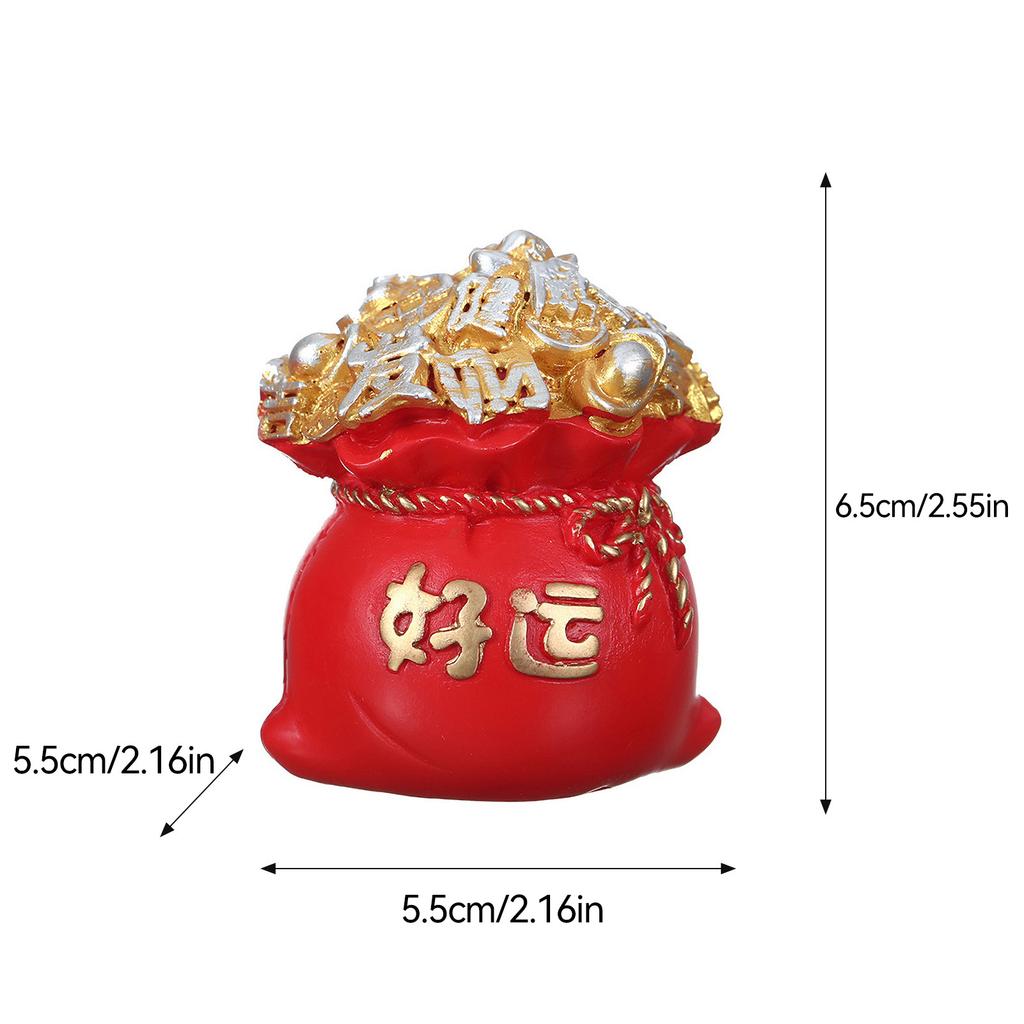 Chinese Year Dragon Figurine Lifelike Adorable New Year Dragon Sculpture for Home Decoration