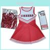 Lala Cheerleader Kleider Set Mit Blumen Socken Damen Fußball Baby Kostüm Tanzkleidung