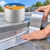 Self Adhesive Waterproof Sealing Tape Silver Aluminum Foil Tape Multi Use Leak Proof Tape  Pipe