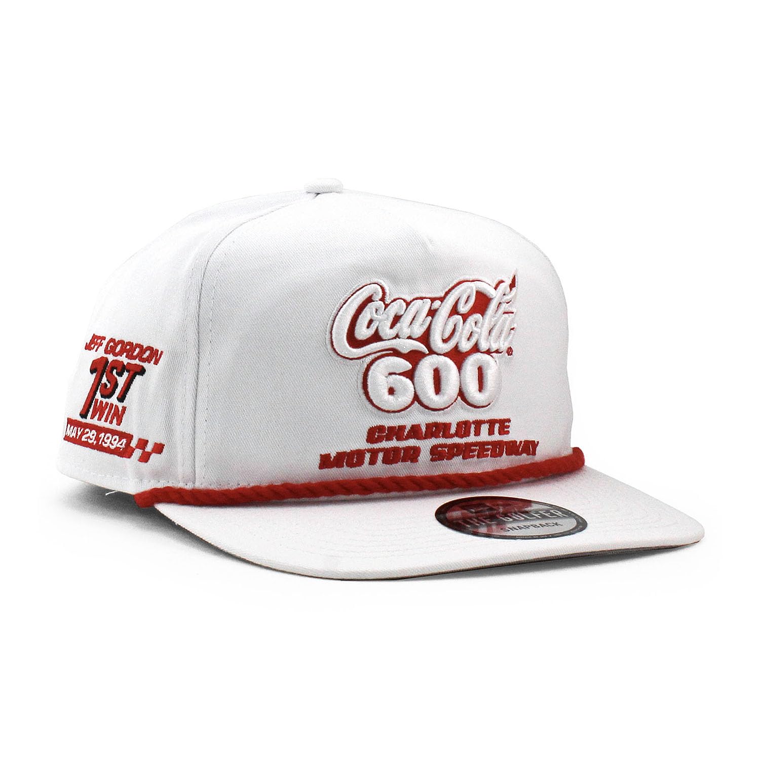 

[New Era] Кепка GOLFER Снэпбэк NASCAR Джефф Гордон Coca-Cola 600 КЕПКА СНЭПБЭК БЕЛАЯ NASCAR ДЖЕФФ ГОРДОН COCA COLA 600 950 Шляпа Стоковый автомобиль Гонки [Б/У]