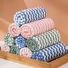 5/10/20Pcs Thickened Microfiber Cleaning Cloth Coral Velvet Scouring Cloth  Pot And Bowl Cleaning