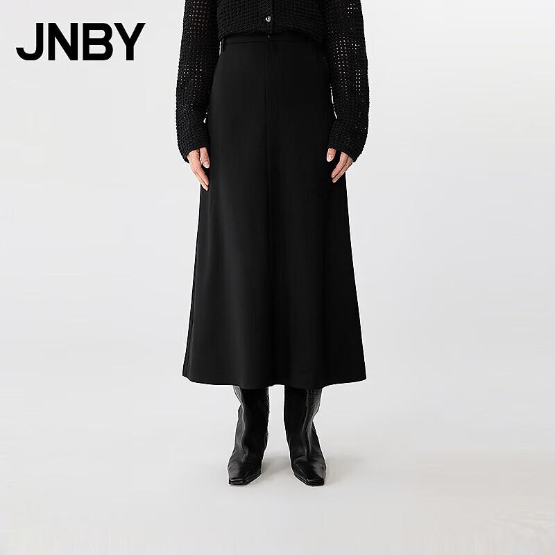 JNBY 2025 Spring A-Line Midi Skirt