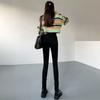 High Waist Tight Jeans Women's Pencil Spring and Autumn New Korean Version Slim and Thin Versatile Small Feet Trousers Ins Tide