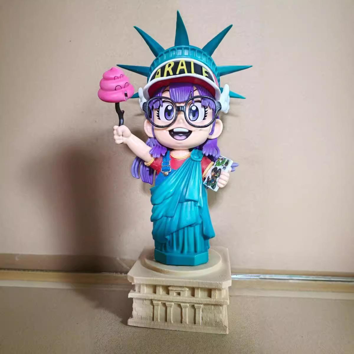ARALE As Statue of Liberty  Stand Ver. Anime Action Figure Toys 23CM no box