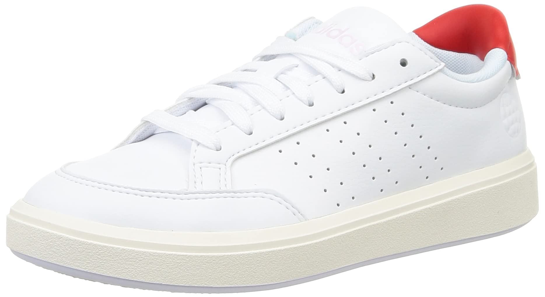 

Кроссовки Nova Court Lifestyle Vegan LIY13 для обуви Красный см [Adidas] Женские, Белый/Белый/Яркий (GX1758) +24,5