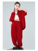 Children's Trendy Street Dance Outfit - Loose Pants and Shirt Set for Boys and Girls Jazz Performance.