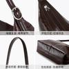 Come to the picture and sample hobo bag commuting high-end bag, support OEM embossing logo genuine leather women's bag