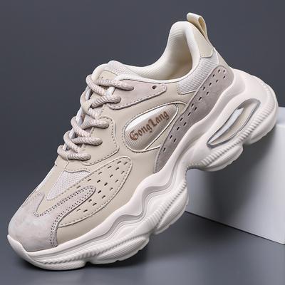 Men's Breathable Thick-soled Casual Sports Shoes, Outdoor Running, All-season Tennis, Men's Comfortable Sports Shoes,Men's Shoes