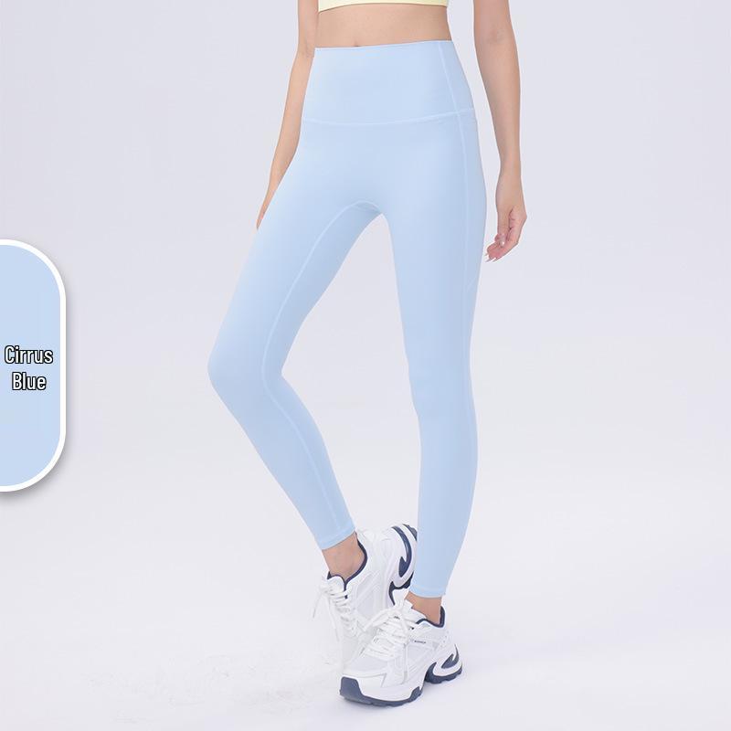 Women s High-Waist Tummy Control Yoga Pants - Lightweight, Elastic, and Ideal for Running  Training Large
