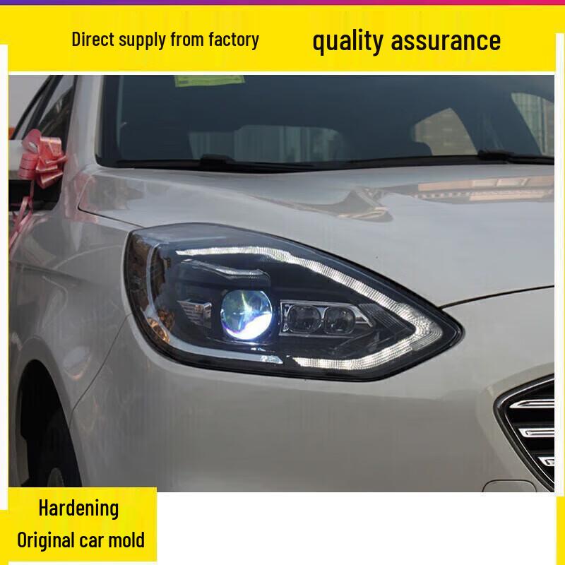 Transparent Headlight Cover for 19 Model Ford Escort - Original Car Part