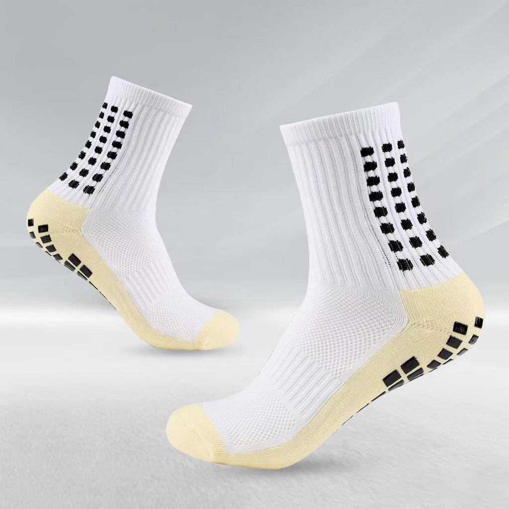 Anti-slip Football Socks Non-slip Soccer Basketball Tennis Outdoor Sport Socks Grip Cycling Riding Men Socks