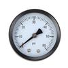 Pressure Gauge 0?60 PSI 14in NPT 2in Dial Clear Display Stainless Iron Axial Pressure Gauge for