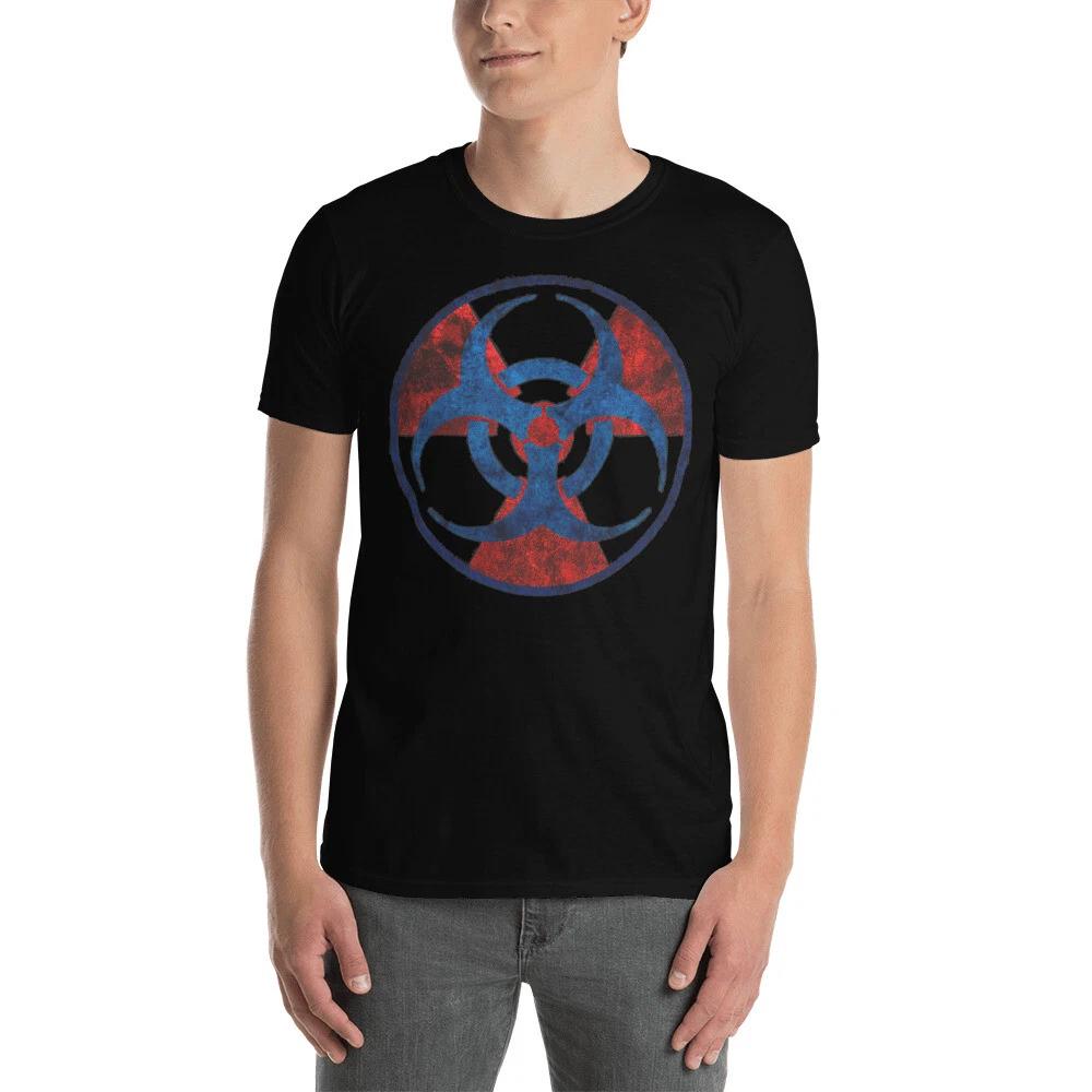 

Radioactive rebellion new age awesome graphic design Short-Sleeve Unisex T-Shirt S