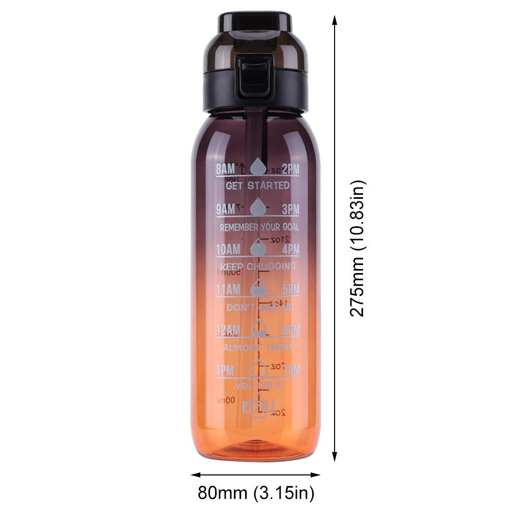 Sticlă de apă cu aromă de aer de 1000 ml, ceașcă de apă Scent Up, sticlă de apă sport pentru fitness în aer liber, ceașcă de apă la modă cu capsule de aromă