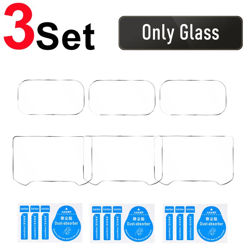 1-3Pcs for Insta360 Luna Pro Ultra LunaUltra Camera Tempered Glass Screen Protector AR Antireflection Easy Install Kit Lens Film