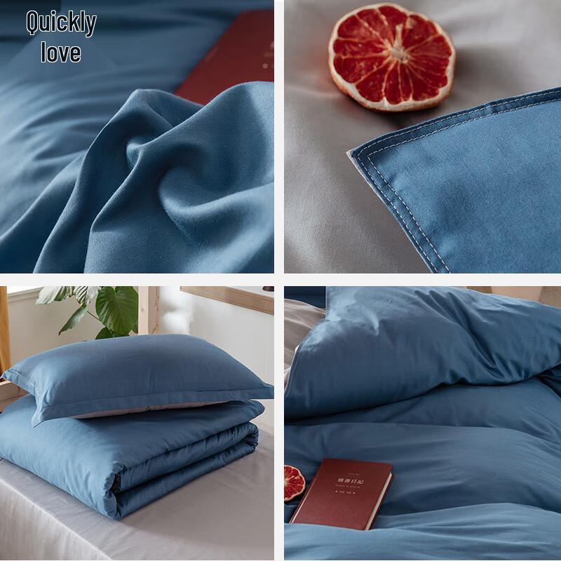 Yiyiai Pure Cotton 3-Piece Duvet Cover Set