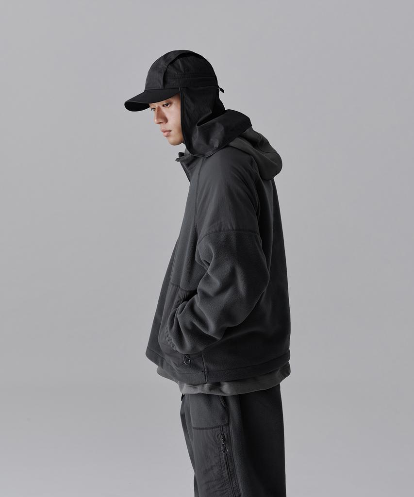 MUSINSA STANDARD [City Leisure] Cn Long Desert Cap [Black]
