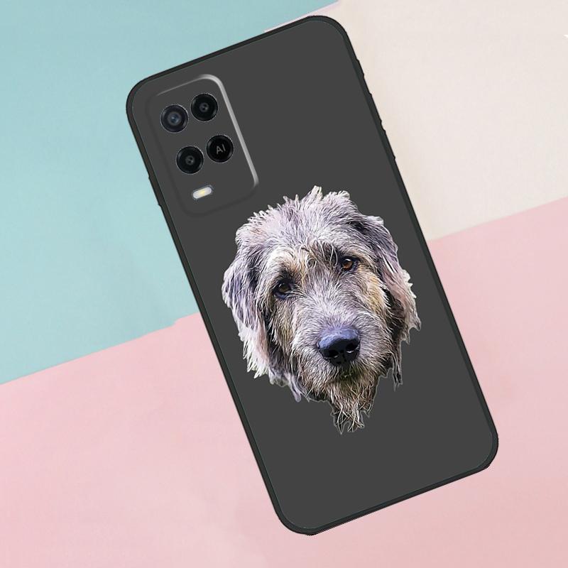 Irish Wolfhound Dog For Oppo A16 A76 A96 A15 A80 A60 A40 A94 A54 A98 A78 A18 A38 A58 A17 A77 A74 A57S Phone Case