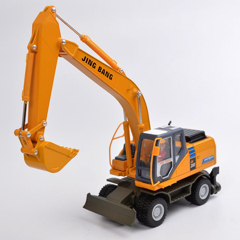 

Изысканный подарок 1:50 Модель экскаватора из сплава, Коллекция машин для литья под давлением, Детская игрушечная машинка B262