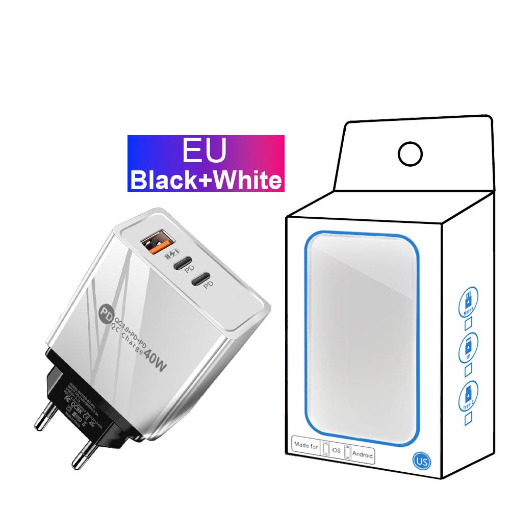 Universal Charger for US, EU, UK Standards - Original 1U+2PD Power Adapter