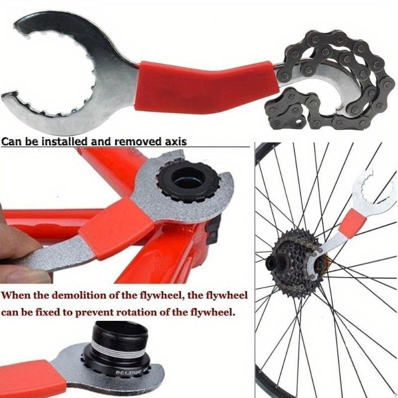 Bicycle Repair Tool Kits Chain Cutter Remover Bracket/Freewheel Crank Puller