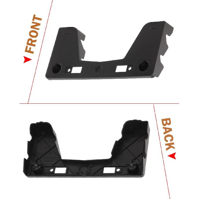 Kennzeichenhalter vorne für 2024 2025 2026 Toyota Grand Highlander Stoßfänger vorne Kennzeichenhalter Montagehalter Ersetzt # 521140E240