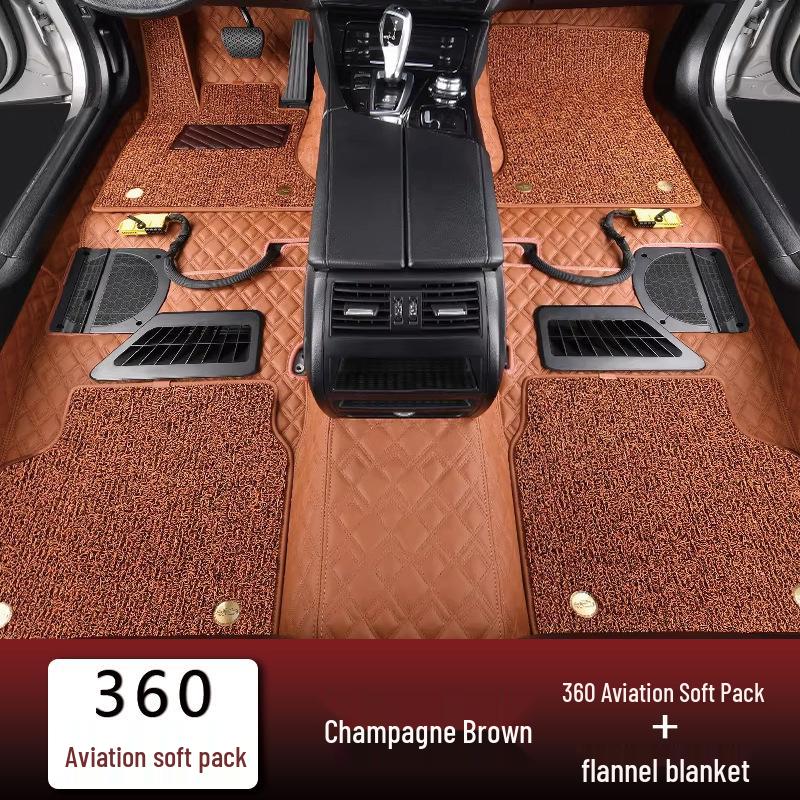 Compatible Floor Mats for Leapmotor C11 (2021-2026) & C10 Models, Fully Enclosed Design