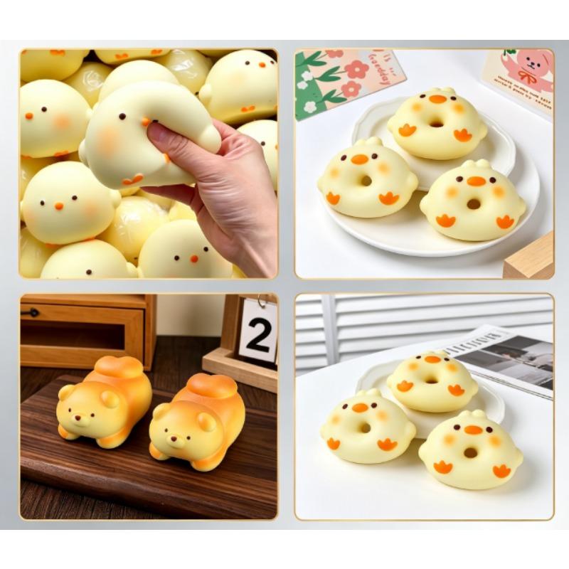 Hot! Cute Giant Chick Squishy Toy Slow-Rising Stress Relief & Sensory Fidget Toy For Party Gift Birthday Gift Toys