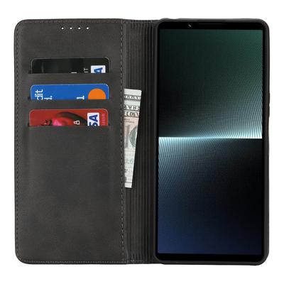 For Sony Xperia 1 VI Case PU Leather Wallet Stand Magnetic Closing Phone Cover