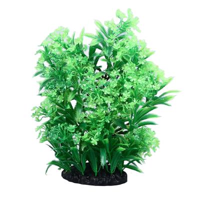 Aquarium Pflanzendekoration Simulation Schöne Künstliche Aquarium Wasserpflanze mit Basis für Zuhause