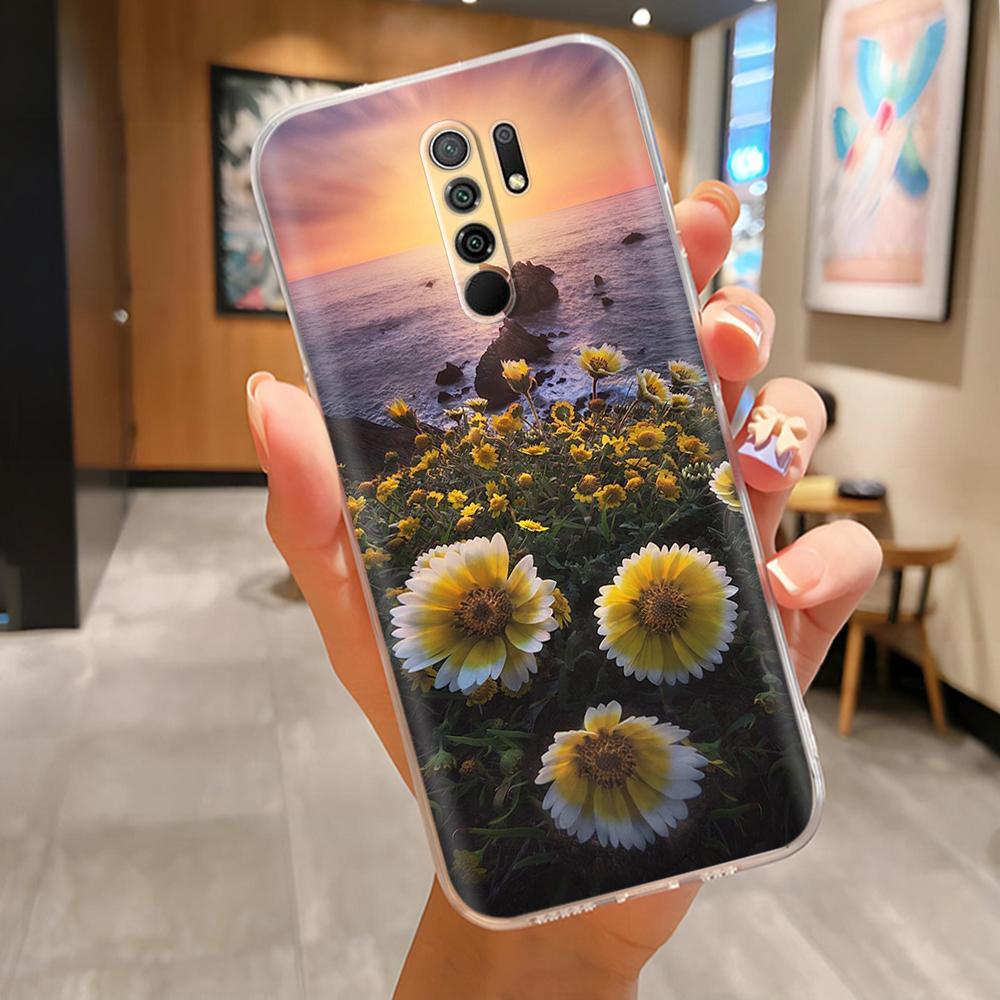 Phone Case For Xiaomi Redmi 9 Cute Panda Phone Cover For Redmi 9 Prime Redmi9 Cases Funda Soft Silicone Protective Back Cover