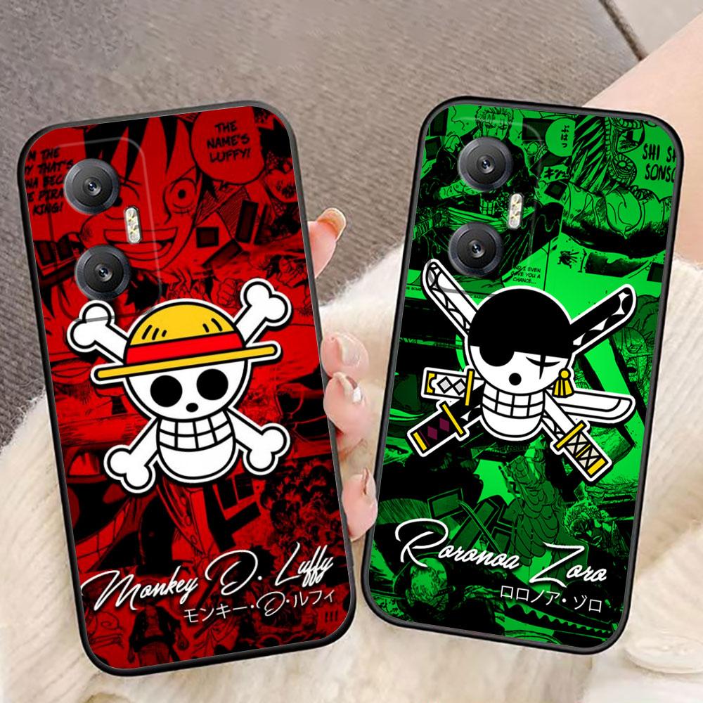 One Piece Luffy Zoro Nami Cover Phone Case For Infinix HOT 60 50 10 10I 10S 11 12 12I 20I 20S 30I ZERO X 20 30 40 Silicone Case