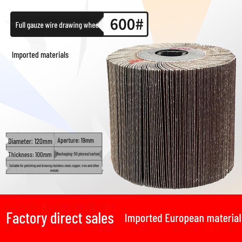 Stainless Steel & Nylon Fiber Polishing Wheel for Metal Scratch Removal