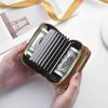 Large Capacity Vintage Wax Leather Card Holder Wallet ID Drivers License Credit Cards Urban Minimalist PU Organizer
