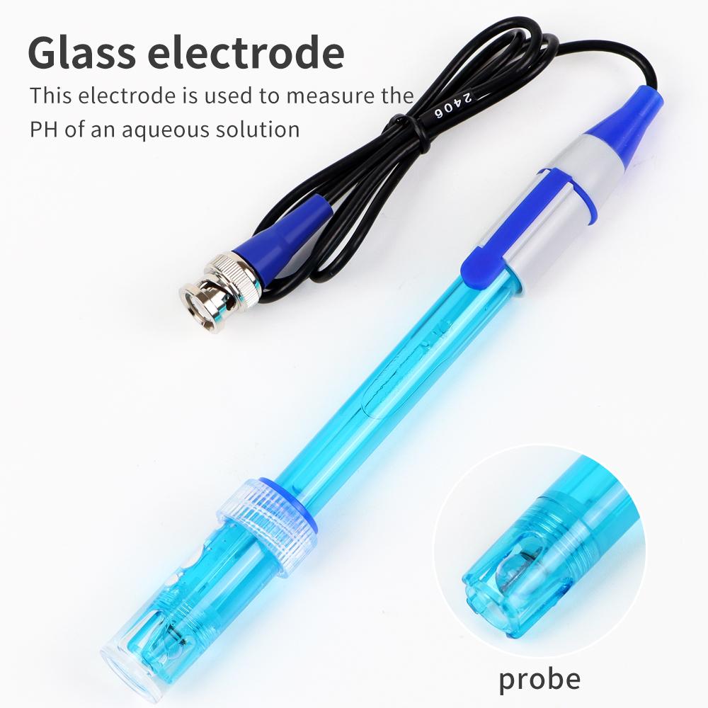 PH/ORP-Ersatzsensor, BNC-Schnittstellenanschluss, PH-Sonde, IP65, Glasverbundelektrodensonde für Labor, Aquarium, Pool