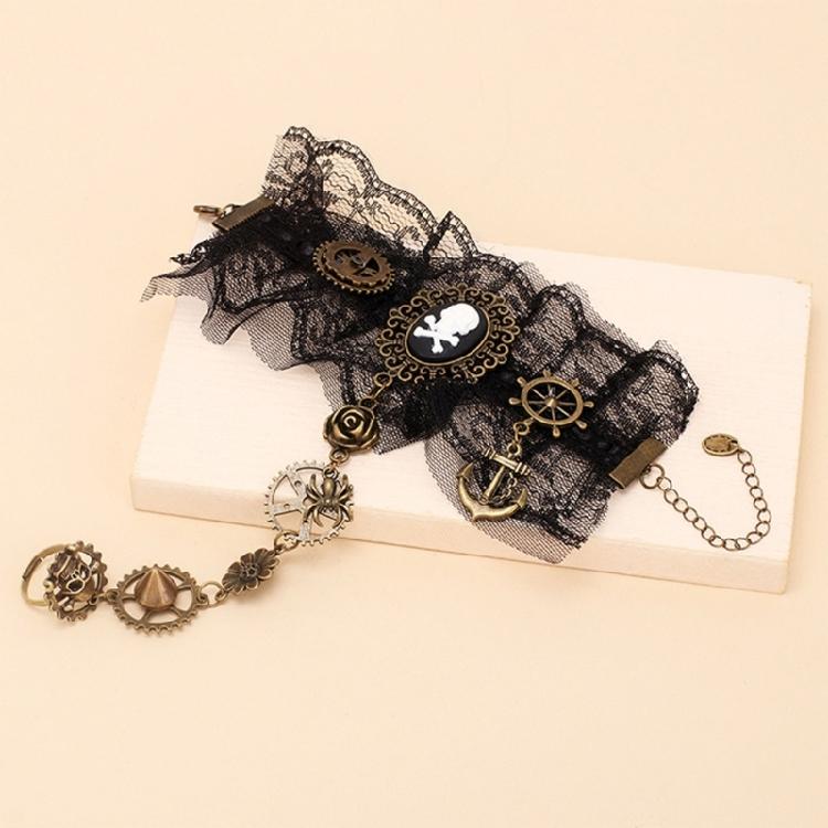 Fingerless Rings Gloves for Masquerade Balls Cosplay Costume Female Accessories