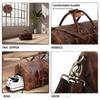 Leather Duffle Bag, Gym Bag Men, Handmade Leather Weekender Vacation Duffel Bag, Travel Bag, Overnight Bag, Leather Holdall, Groomsmen Gift